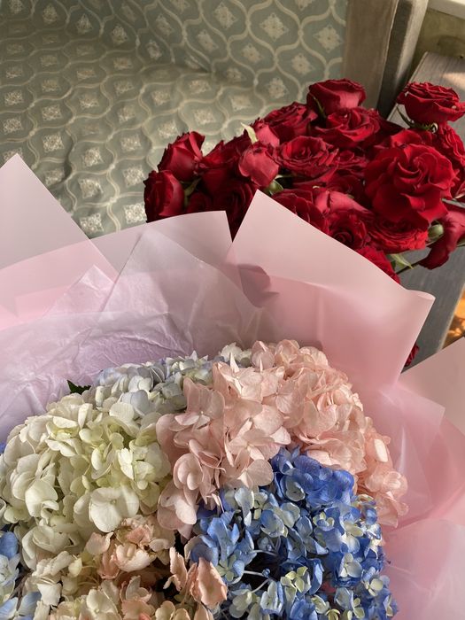 На языке цветов гортензия означает «Вспомни обо мне»