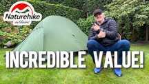 Cort ultrausor Naturehike Cloud Up 1 persoana 1.6 kg nou 2 straturi