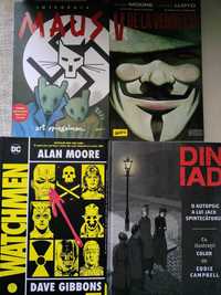 Benzi Desenate :Maus si Alan Moore:Watchmen,Din Iad,V for Vendetta