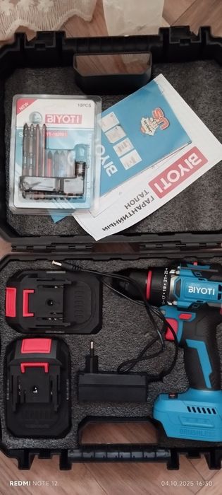 Шуруповерт BIYOTI  16.8V 20V