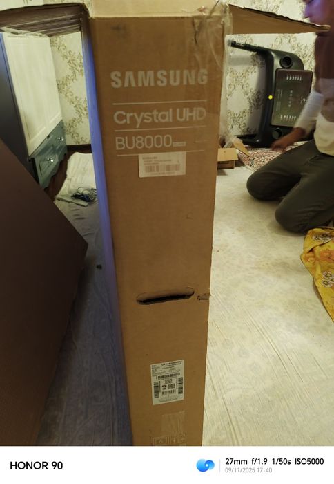 Samsung 55 BU8000 Crystal UHD ORIGINAL yengi