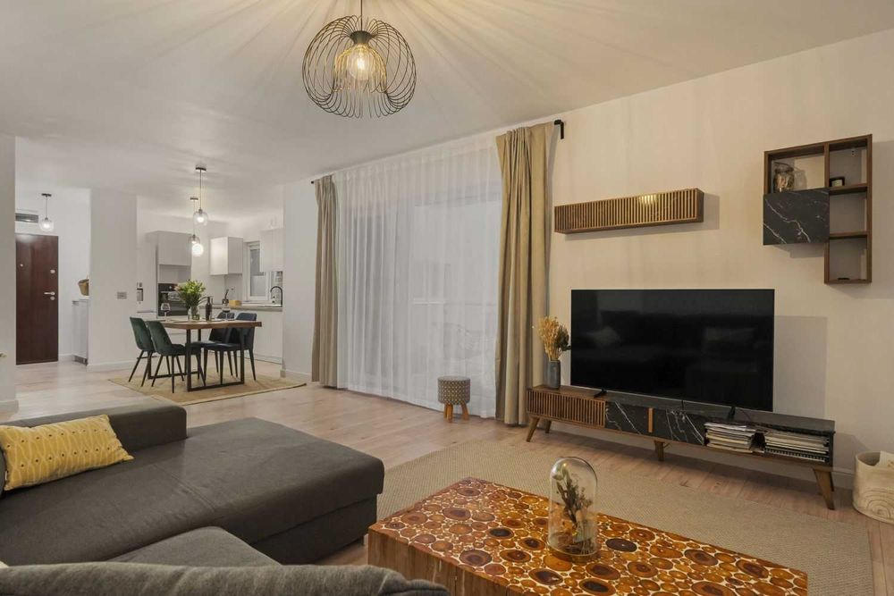 PRIMA ÎNCHIRIERE | BĂNEASA | 3 camere, 107 MP, 2 locuri de parcare