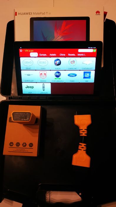 Kit Launch Easydiag 3.0 Pro Service + Tableta Huawei 10 Inch 2/32 Gb