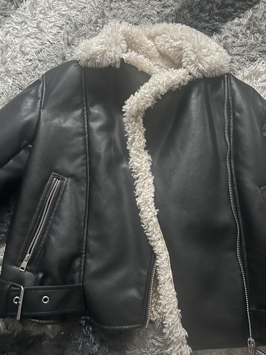 Jacheta cu imitatie de piele