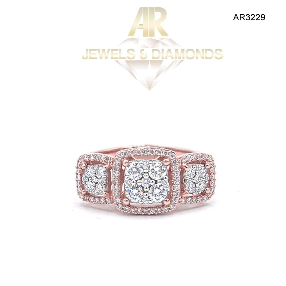 Inel Aur cu Diamante model nou ARJEWELS(AR3229)