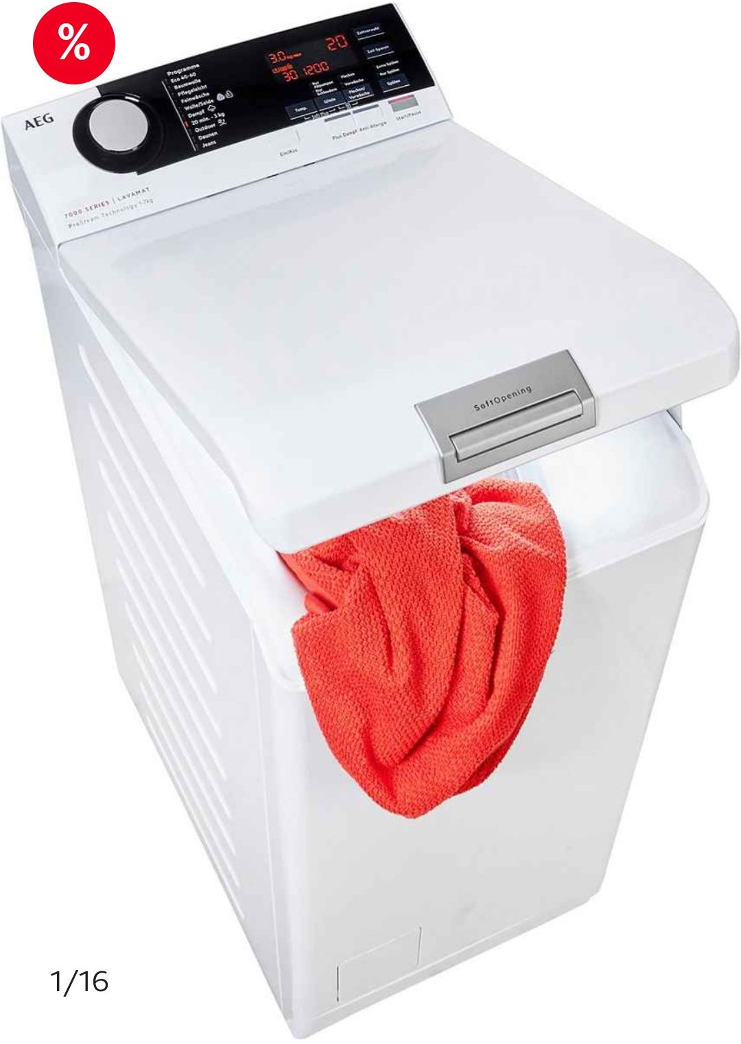 Mașină de spălat verticala AEG