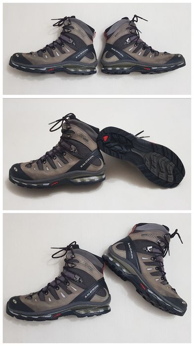 Bocanci Ghete Salomon Quest 4D Gore-Tex din piele pt bărbați Nr 44 2/3