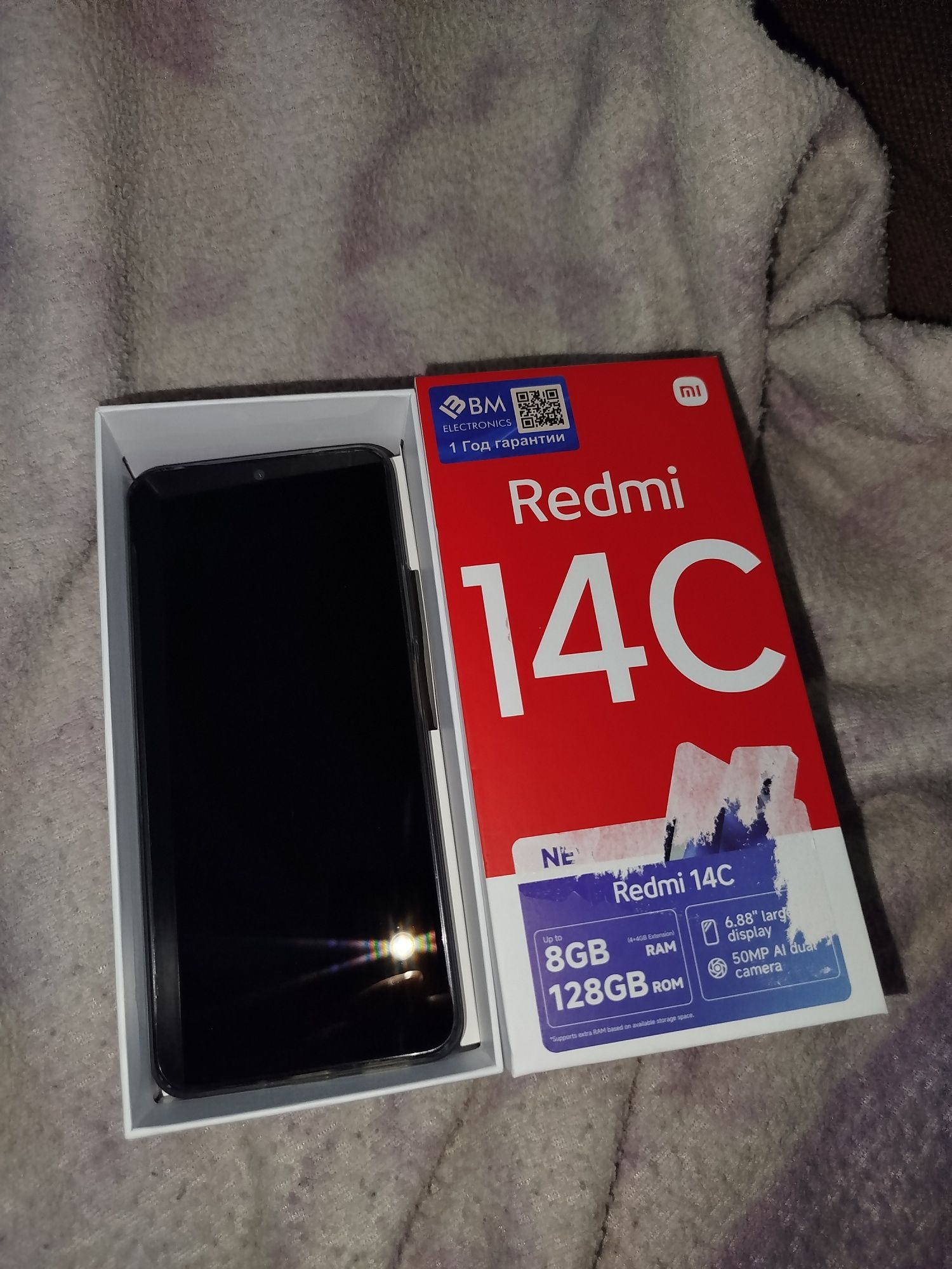 Redmi 14c на 128гб оперативка 4гб