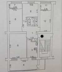 Продажа в центре 4/4/4 на Ц-1, ор.Бон