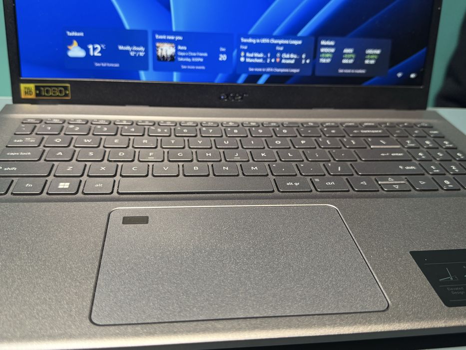 A515-57 с i5-12450H, 16 GB RAM, SSD 512 GB.