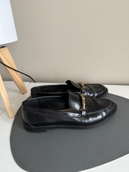 Дамски ниски кожени обувки Massimo dutti 39
