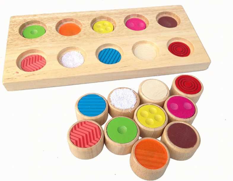 GOKI MEMO Дървен сортер по метод Монтесори за сензорика и око - ръка