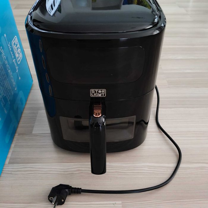 Airfryer Star-Light DAFB-6017BL, 1700W, 6l,Control touch Negru