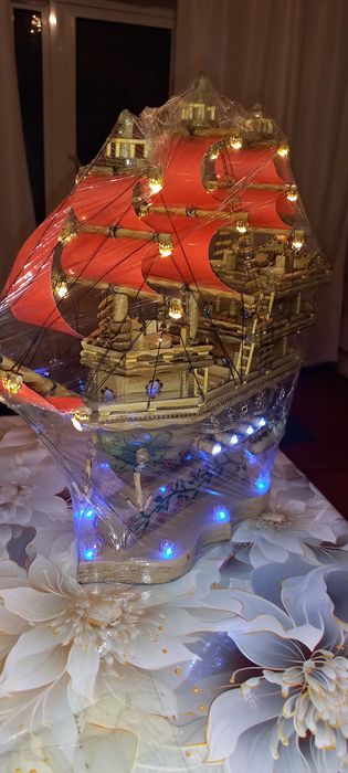 Сувенир корабль Сделано от руки