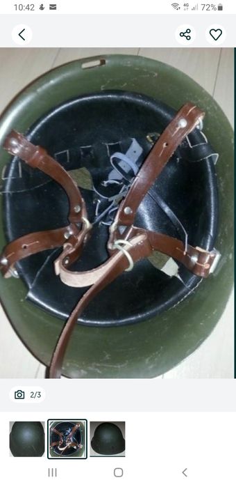 Casca militara romaneasca Mapn Model 1973.(stoc de razboi) 
.