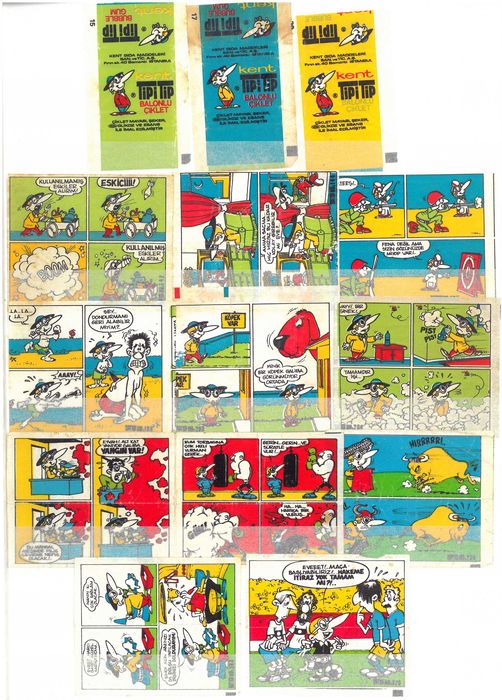 Surprize guma TipiTip TIPI TIP numere mici sub 700