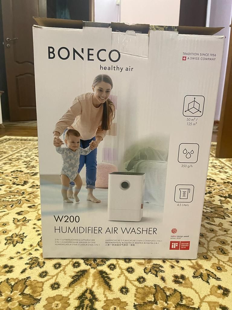 Boneco w200 увлажнитель очиститель воздуха, мойка воздуха