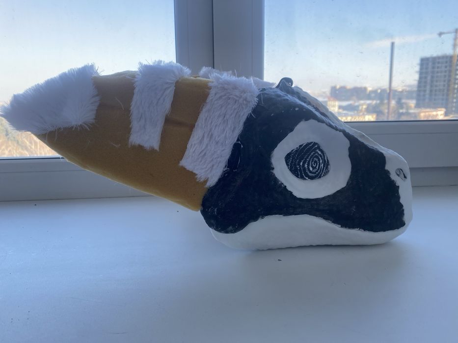 Маска раптора пластиковая