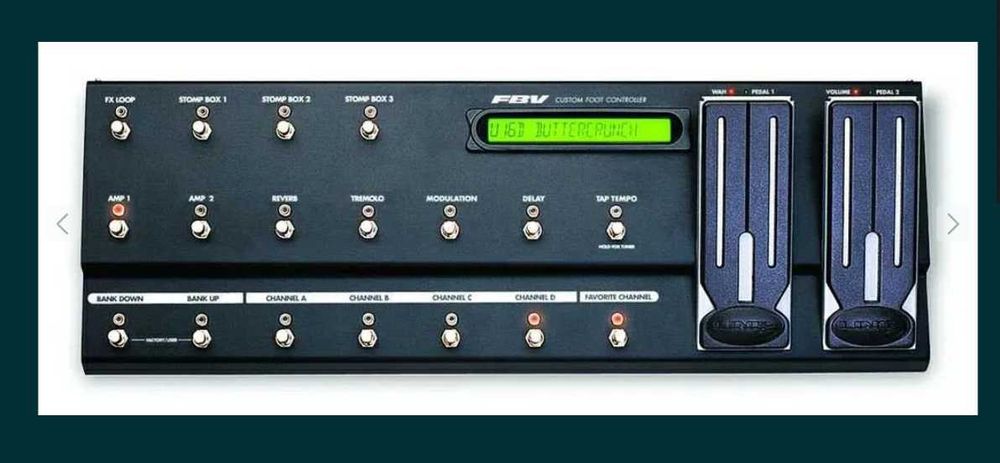 Controler, pedala de podea, chitara, FBV Line 6
