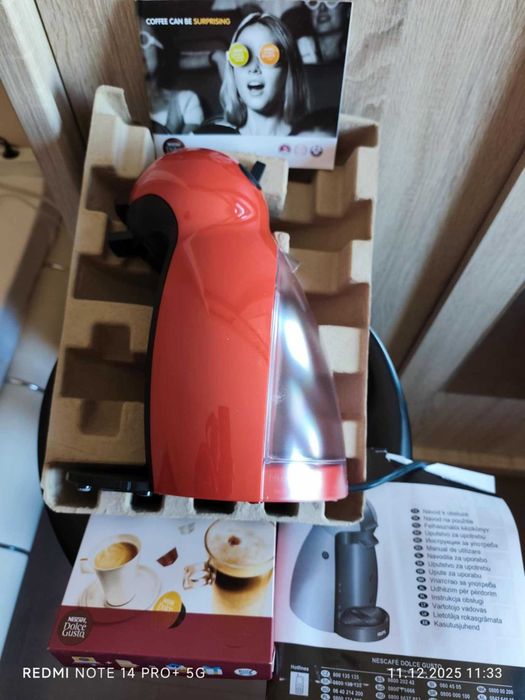 Чисто нова КАФЕ-МАШИНА KRUPS Dolce Gusto на капсули