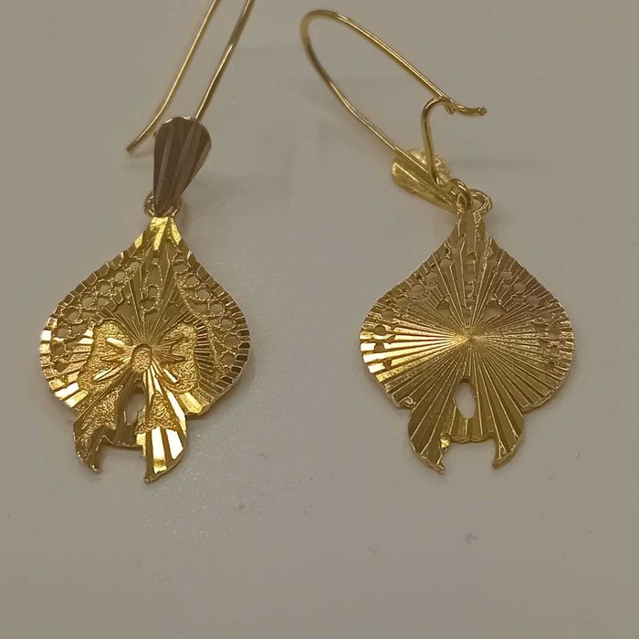 Cercei aur 21k (ag49 Esplanada b.6426.3)