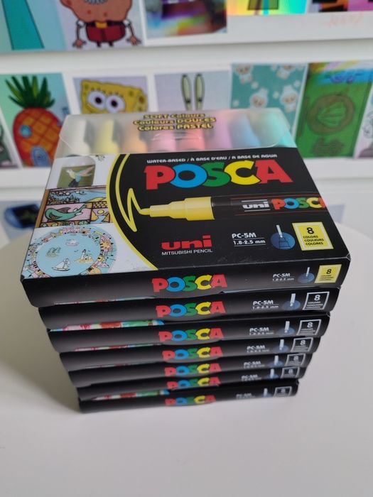 Markere/Carioci POSCA set x8
