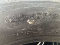 Продам комплект летние шины Bridgestone Turanza 225/55/R18 комплект 4ш