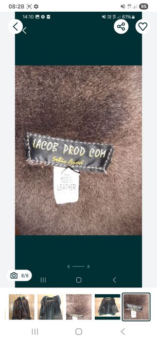 Cojoc dama din piele .