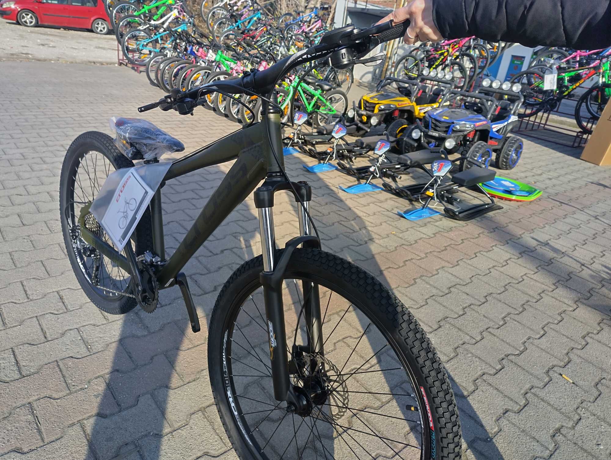 CROSS Велосипед 26" DEXTER HDB 380mm army green