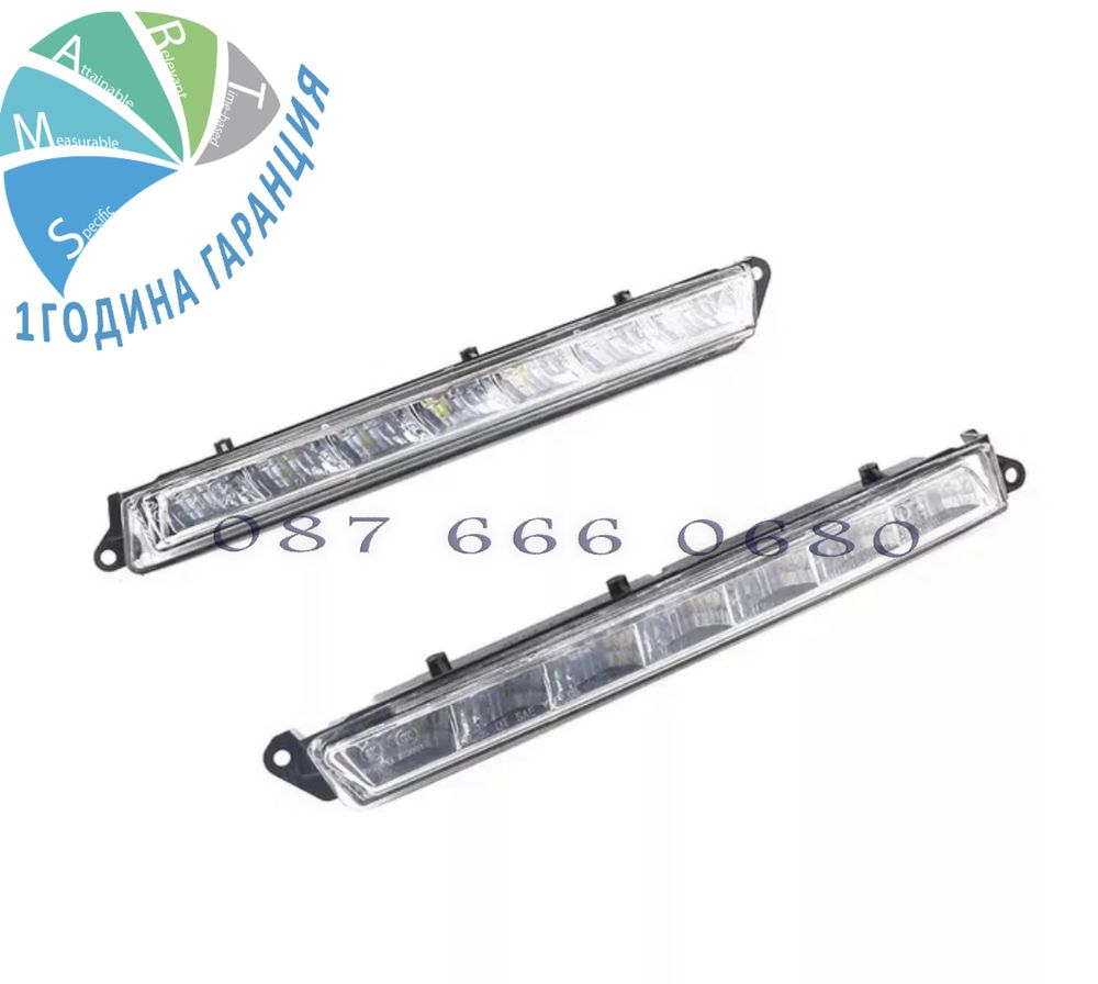 351 LED Дневни светлини халогени Mercedes w164 ml gl glk X164 крушка