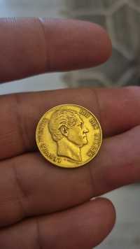 Vand moneda aur 20 franci Belgia