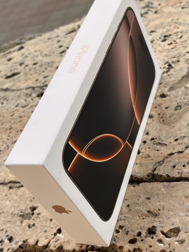 Apple iPhone 16 Pro Max, 1TB, 5G, Desert Titanium , nou , sigilat