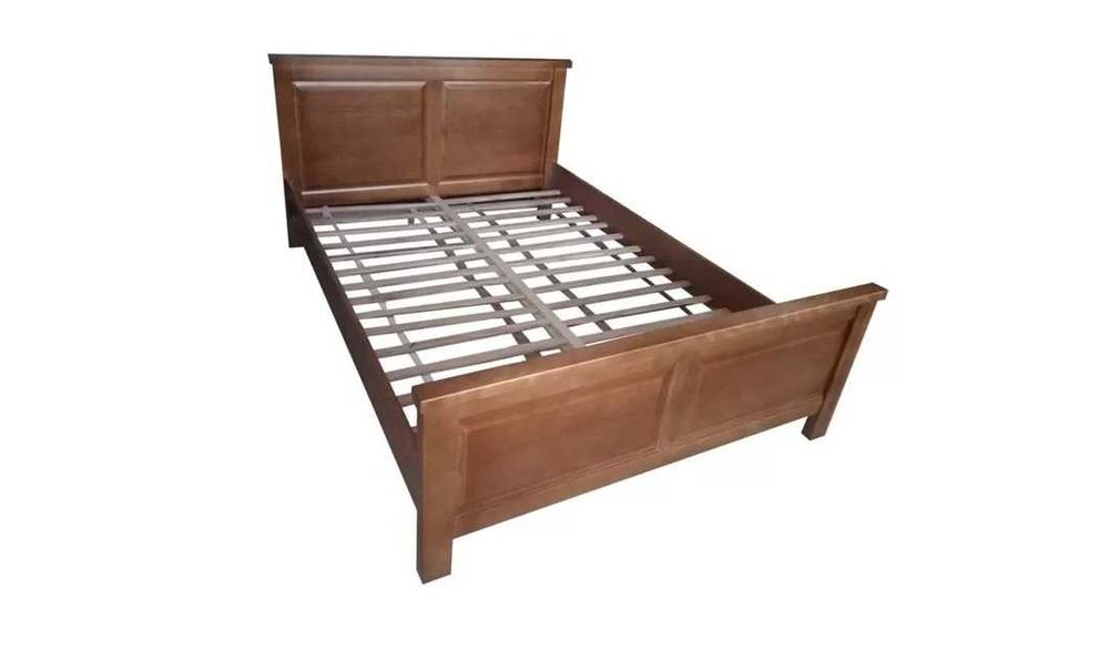 Pat lemn masiv de fag Marius, 120x200 cm