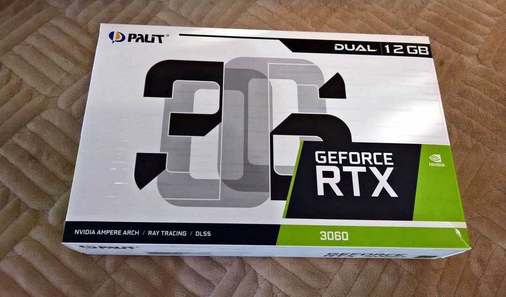 Видеoкарта RTX 3060 12гб