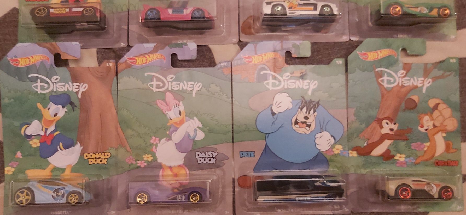 Hot Wheels Disney Edition - Set Complet.