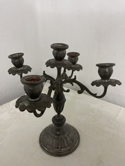 Sfeșnic din staniu 95%