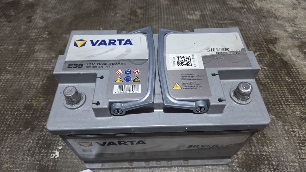 Baterie acumulator Varta Silver Dynamic AGM 70ah