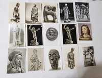 Lot carti postale vechi,de colectie, Germania, sculpturi,opere de arta