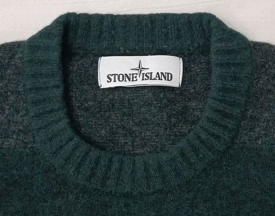 Stone Island Pullover оригинален пуловер S вълнен пуловер
