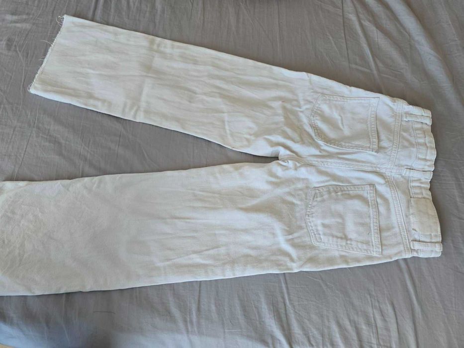 Детски бели дънки ZARA