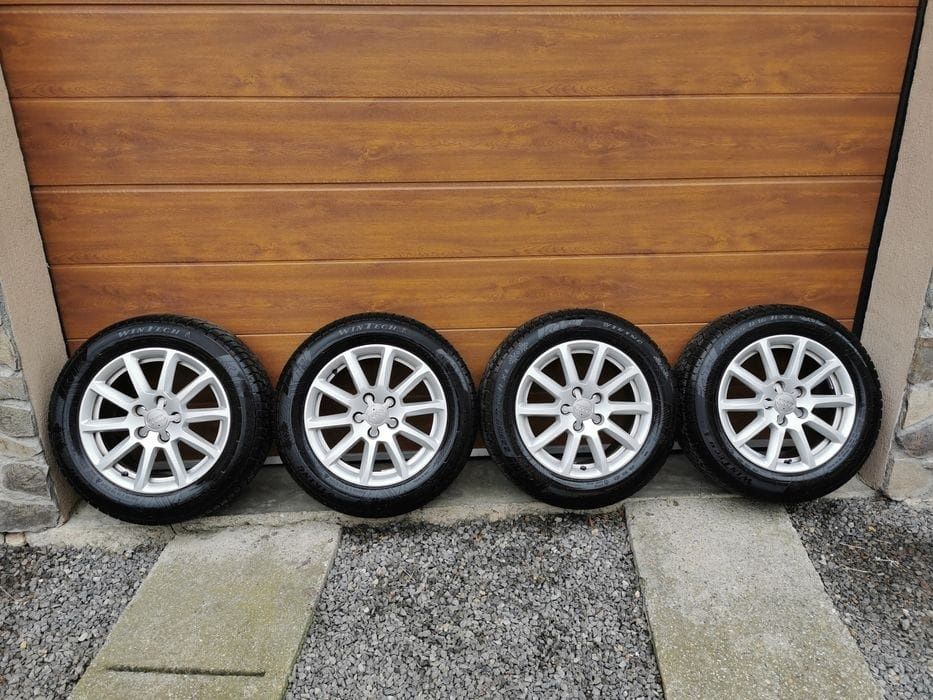 Jante originale Audi R16+cauciucuri iar a 225/55/16
