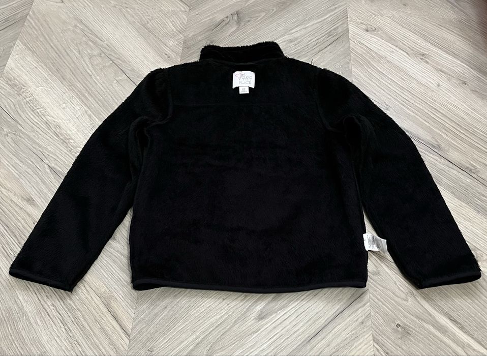 Jacheta/ hanorac din fleece pentru fetite 5-6 ani/116 cm