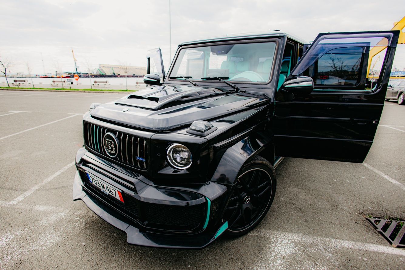Mercedes G Class BRABUS пакет кола под наем за специални поводи