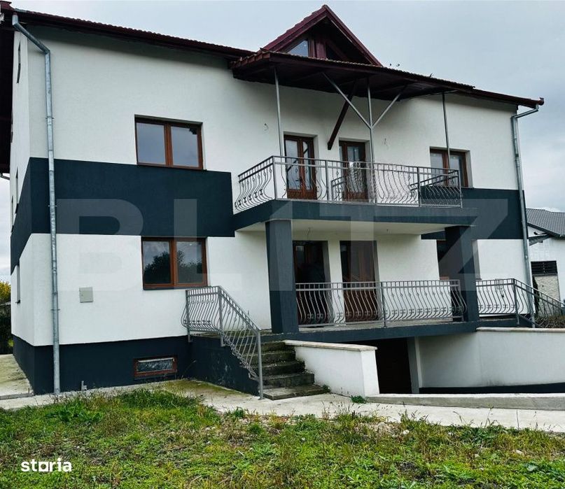 Casa multifunctionala cu subsol, parter si etaj,  teren de 860 mp –