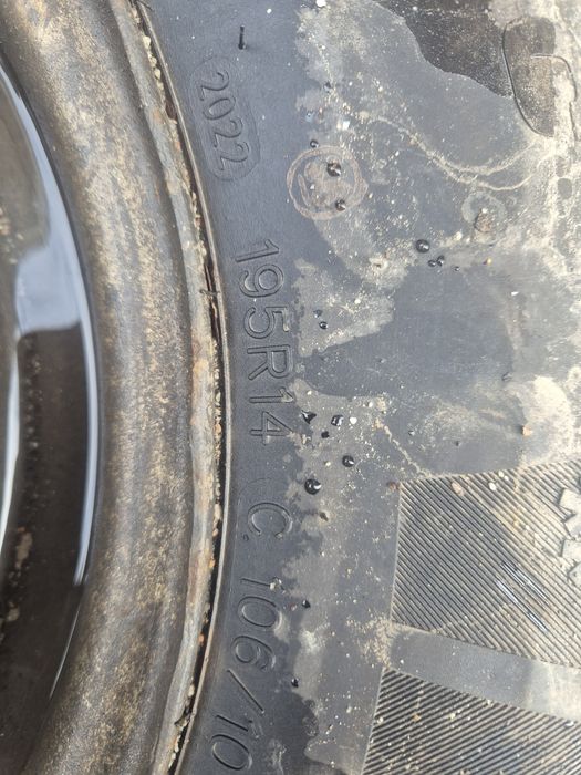 Шины 195 .R14c 6шт