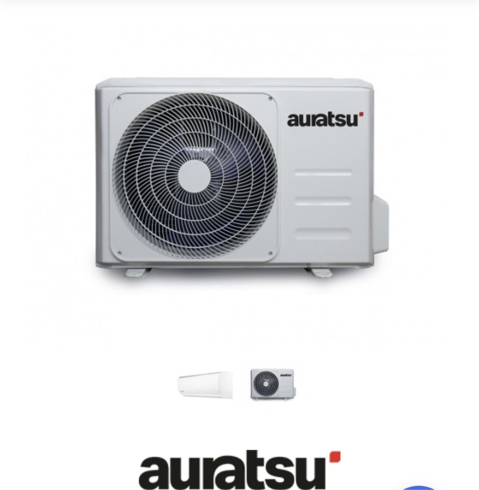 Auratsu1200BTU Инвенторен КлиматикAWX12KTHI класA+++WiFiшум22db-25C