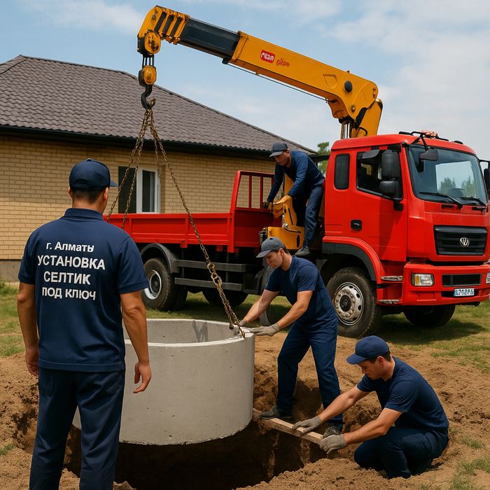 Копка септика, траншеи, туалета - Алматы қаласы!