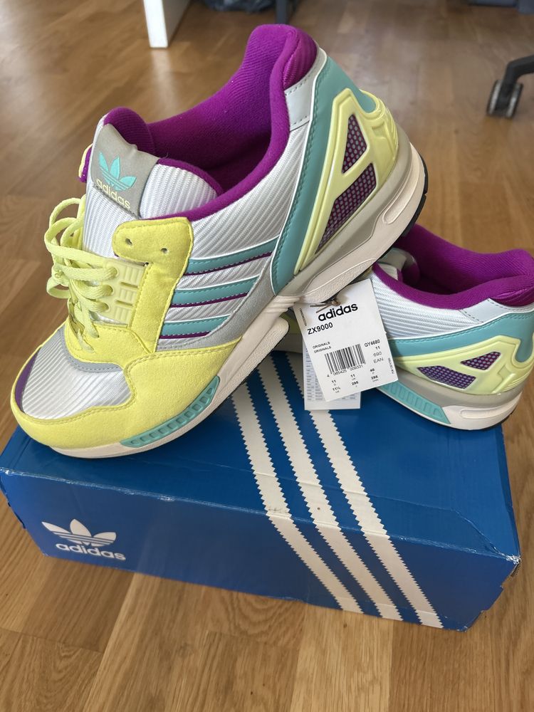 Adidas Torsion ZX 9000 citrus OG 80 46
