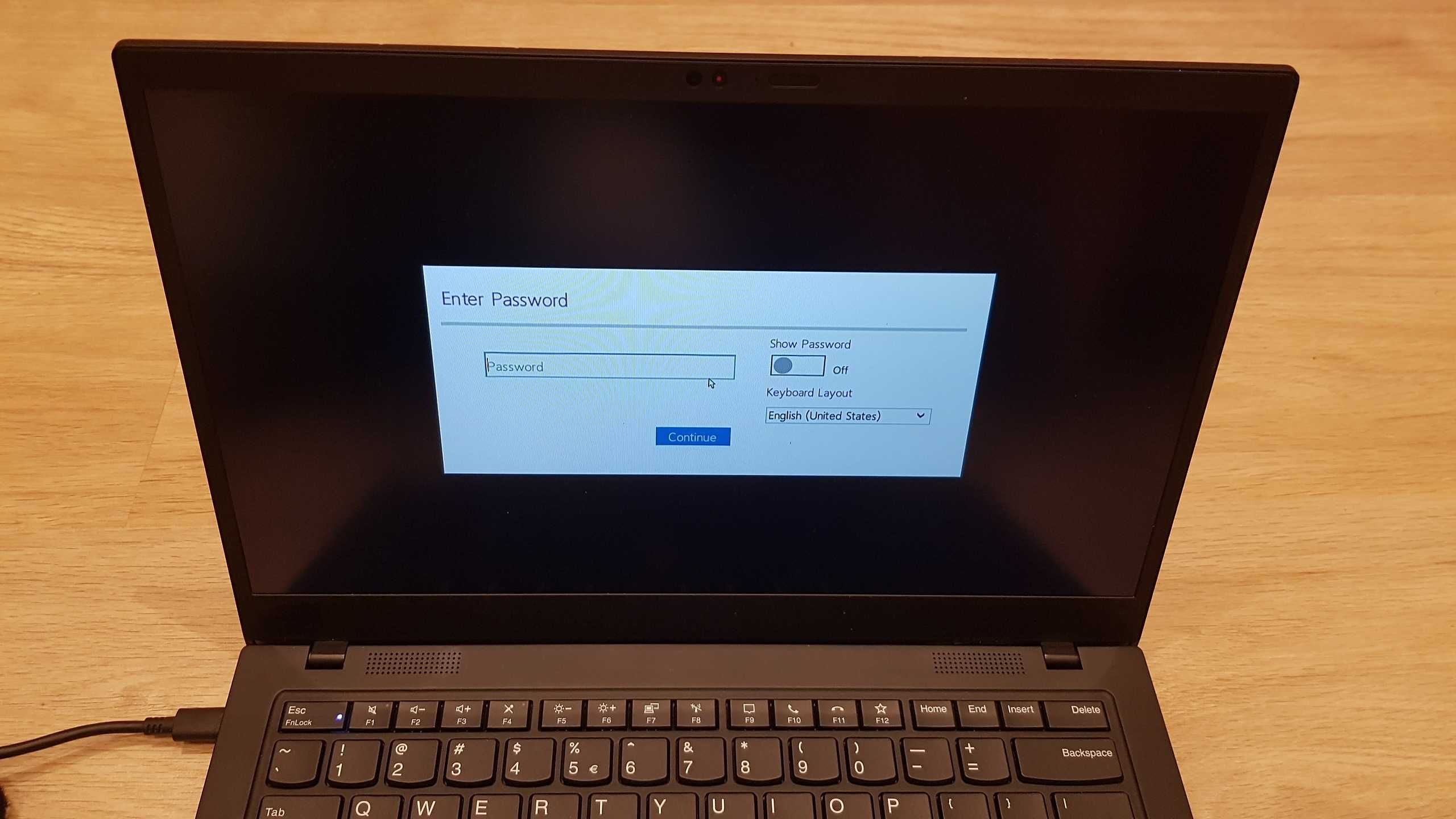Lenovo ThinkPad X1  Carbon Gen8  i5 10 th defect incomplet