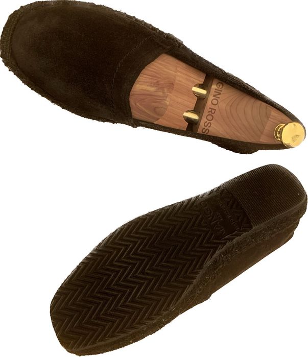 Espadrile, mocasini piele Mango
